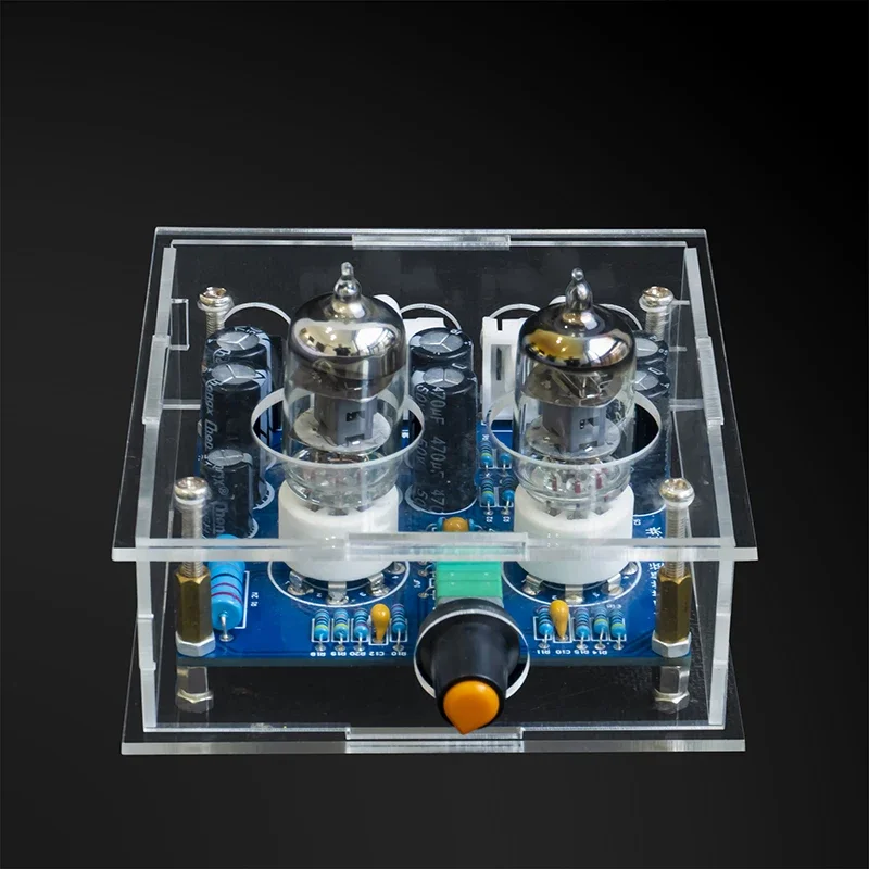 6J1 Bile Duct Electronic Tube DIY Kit Fever Sound Front Speaker Amplifier Board Welded Loose Parts