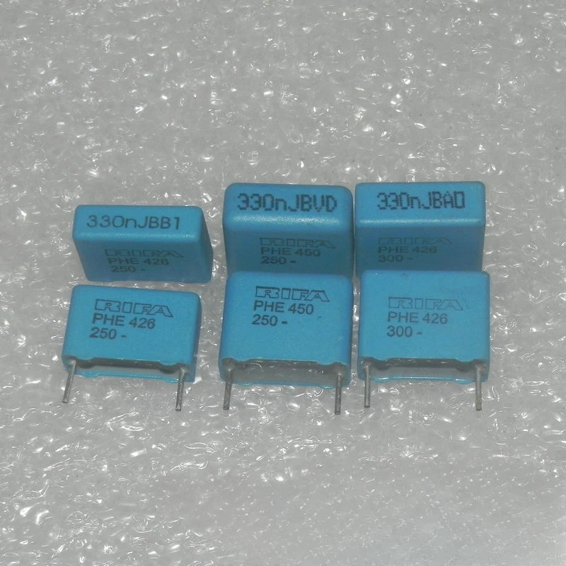 20PCS/LOT 250V 0.33UF 330NF 334J 300V 330nj Audio Poleless Thin Film Capacitor