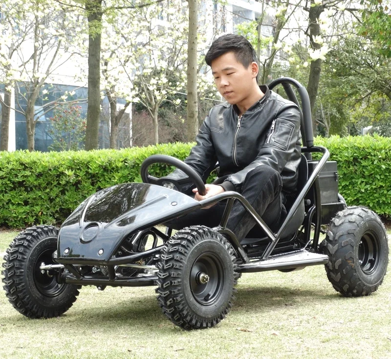 Customized single or double person four wheel electric gasoline kart drift car adult/children's car beach off-road vehicle