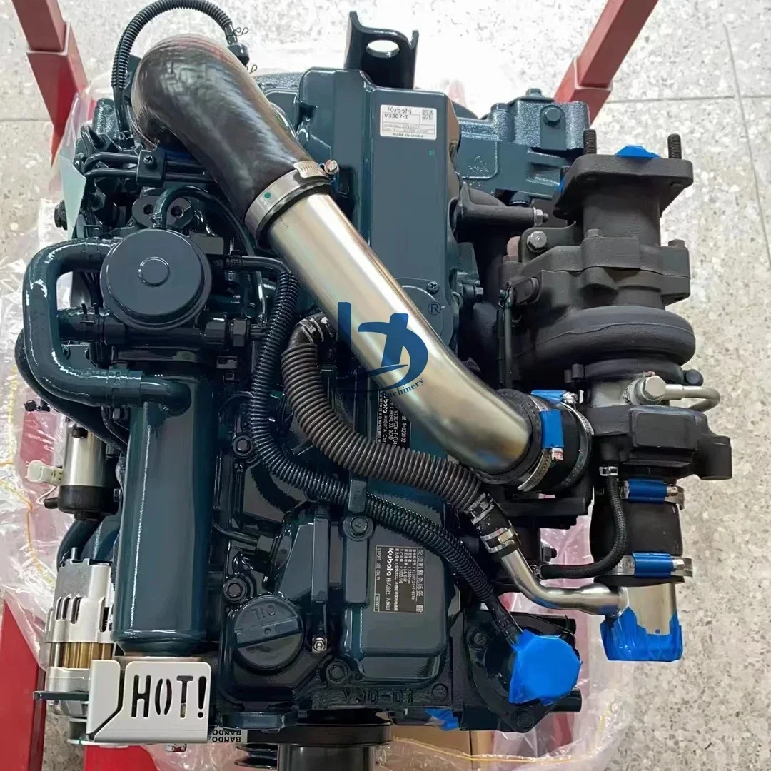 New V3307T V3307-T Diesel Engine V3307-DI V3307-DI-T-E3B V3307-DI-T Complete Engine for Kubota