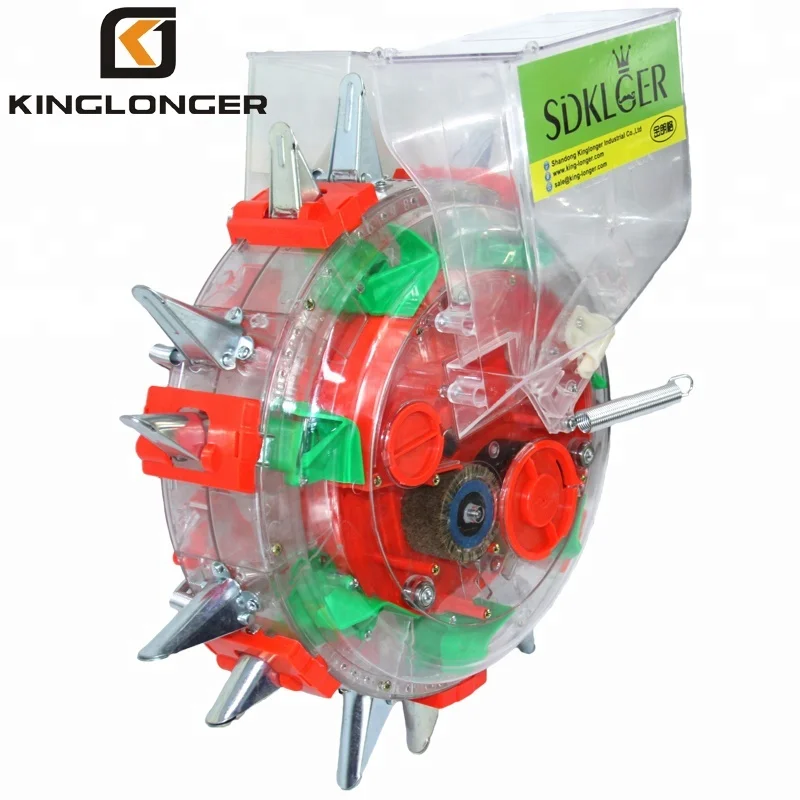 

KINGLONGER Hand Push Manual Seeder Fertilizer Spreader