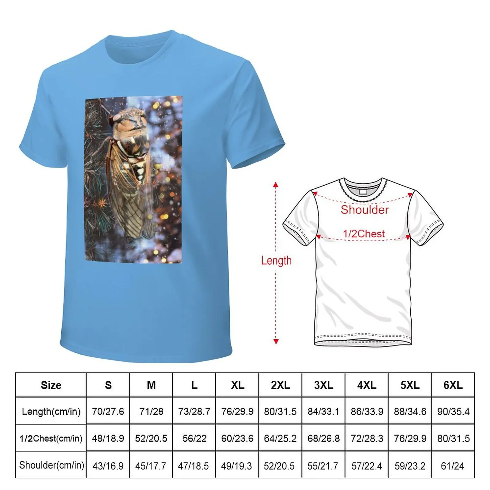 Winter Cicadas T-Shirt quick drying blacks men t shirts