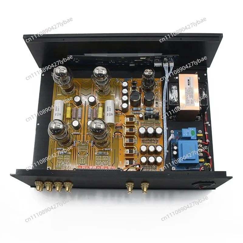 Hi-Fi стереофонический ламповый предусилитель Cary AE1 на 6SN7 + 5Y3 с дистанционным управлением, 1024 шага настройки, для домашнего аудио