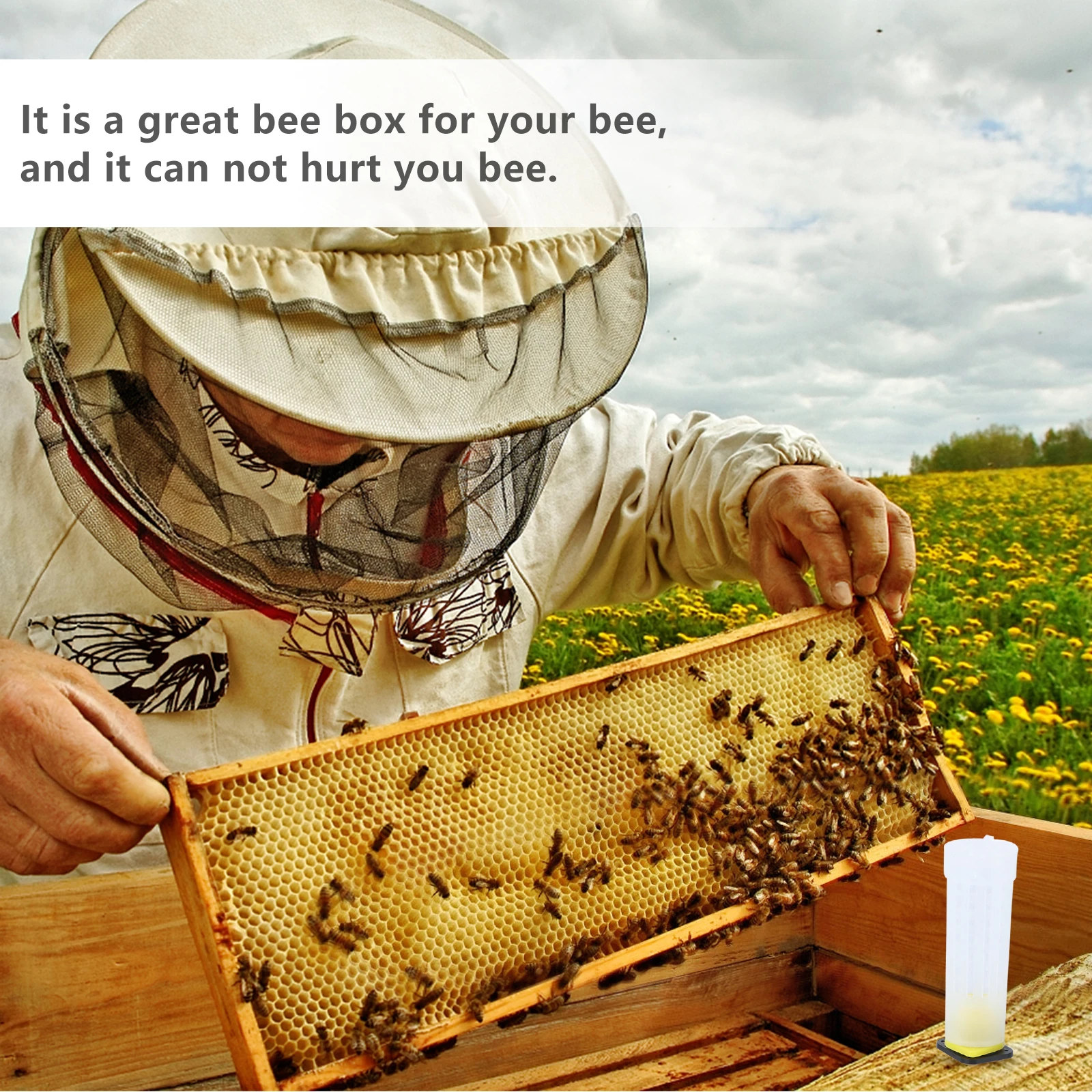 

40Pcs Bee Box Anti-Bite Cover Professional Durable Safe Easy Use Beekeeping Tool Bee Tool Beekeeping Accessory