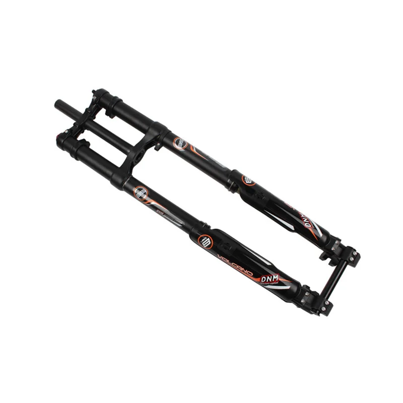 

Передняя вилка для велосипеда STLF DNM USD-8S с пневматической подвеской, перевернутая передняя вилка для электрического велосипеда с двойной короной