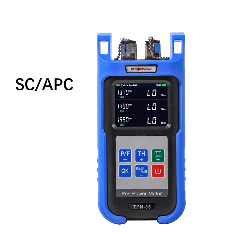 To SC/APC SC/UPC 1310/1490/1550nm PON Power Meter, Orientek TPN-35 PON Network Tester, Fiber Optic Power Meter, Optical OTDR