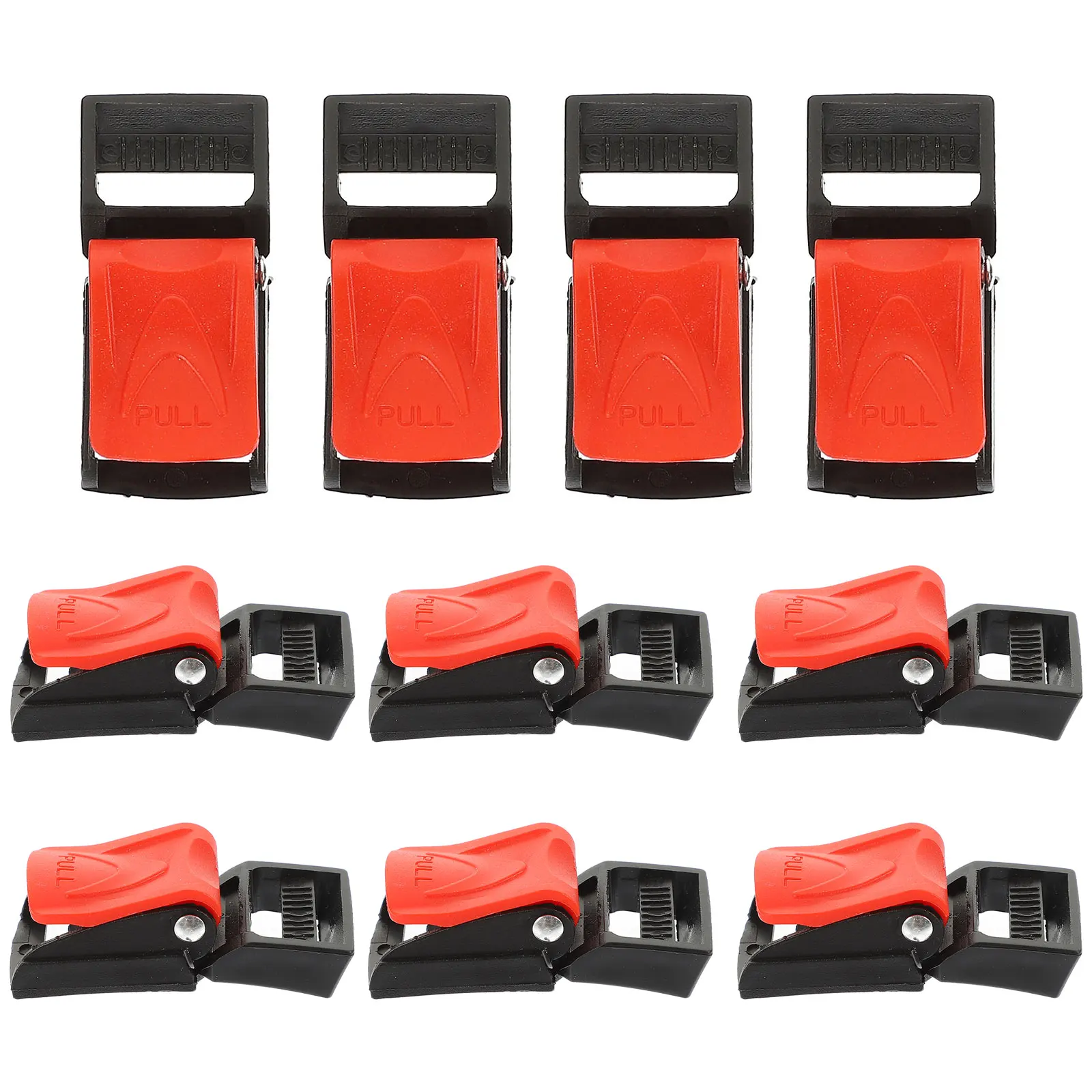 

10pcs Safety Buckle Durable ABS Iron Quick Release Chin Strap Compatible Motorcycle Helmets Accessories Repair Kit