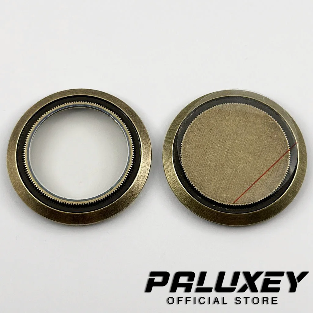 Funda impermeable para reloj, cristal de zafiro con cúpula Retro, corona de tornillo, 39MM, 200m, BB58, NH34, NH35, NH36, NH38, NH70, ETA2824, PT5000