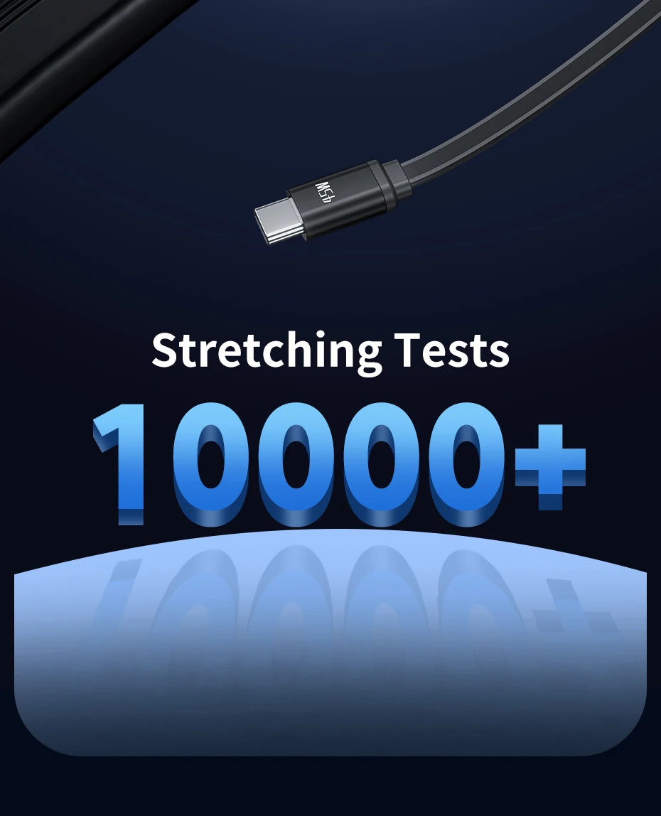 Toocki 4 IN 1 einziehbares Autoladegerät 105 W Handy-Ladegerät Typ C-Kabel für iPhone 16 15 Schnellladekabel Zigarettenadapter – Detail 10