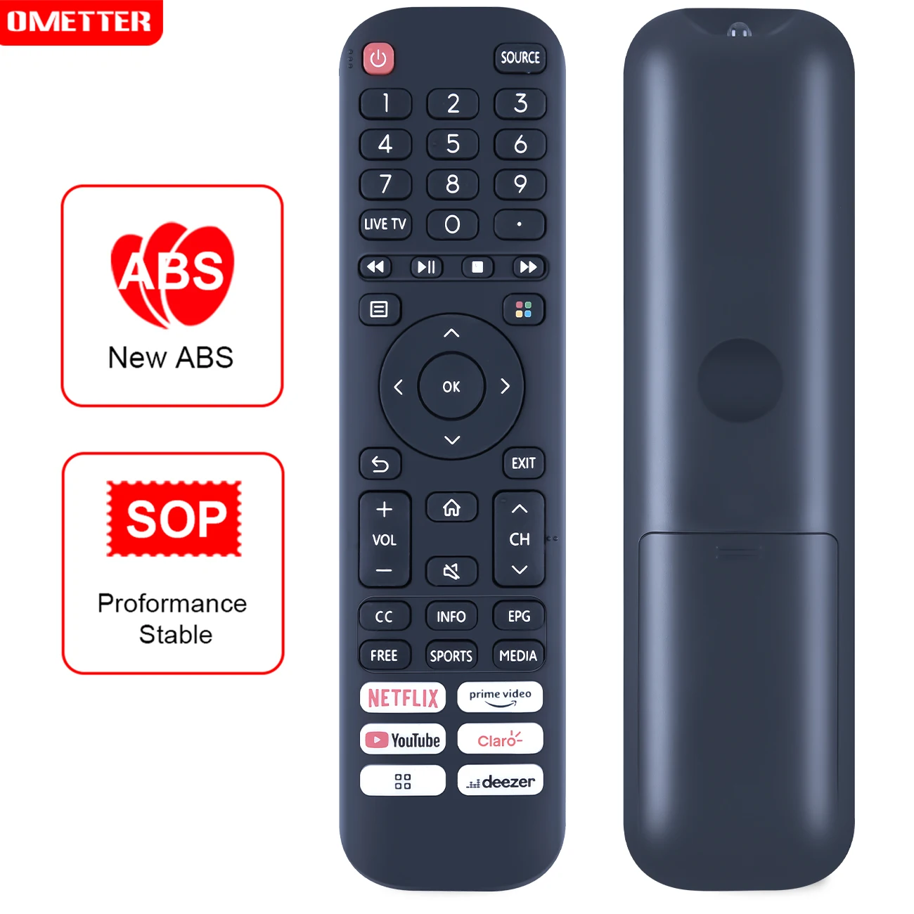 

Пульт дистанционного управления для Hisense TV 50H77G 50V6G 50A60G 50A60H , EN2I30H(0011)