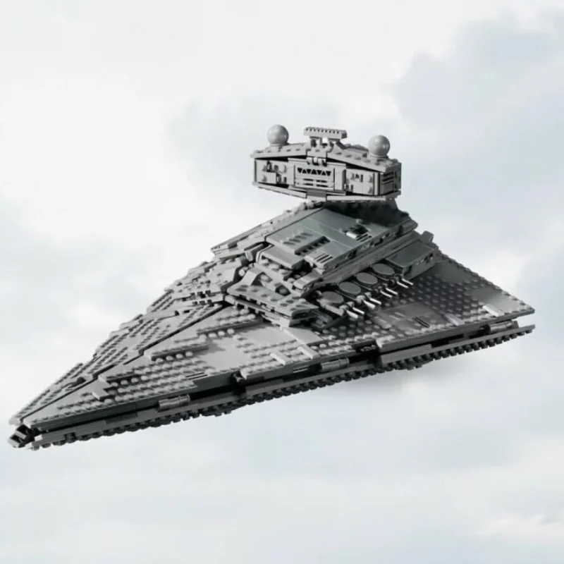 In Stock 1555pcs Star Interstellar Conflict Cruiser Fiction Military Model Building Block Bricks For Birthday Festival Toys image 3