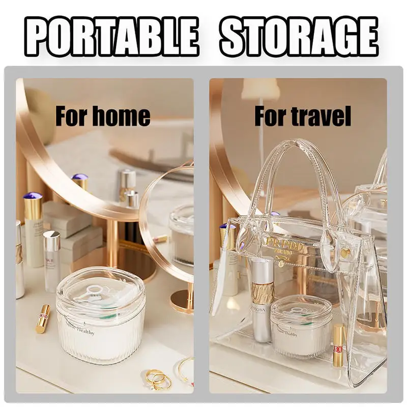 Denture Boxes Cases Cleaning False Teeth Storage Box With Hanging Net Container Artificial Tooth Case Orthodontic Retainer