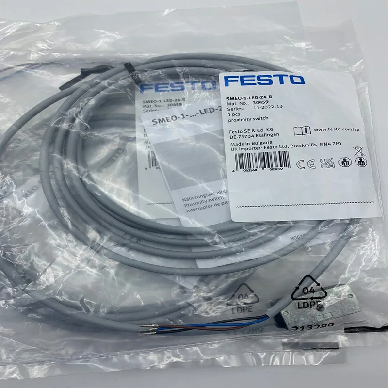 SMEO-1 Series Proximity Switch Original FESTO SMEO-1-LED-24-B SMEO-1-LED-24-K5-B SMEO-1-S-LED-24-B SMEO-1-S-24-B