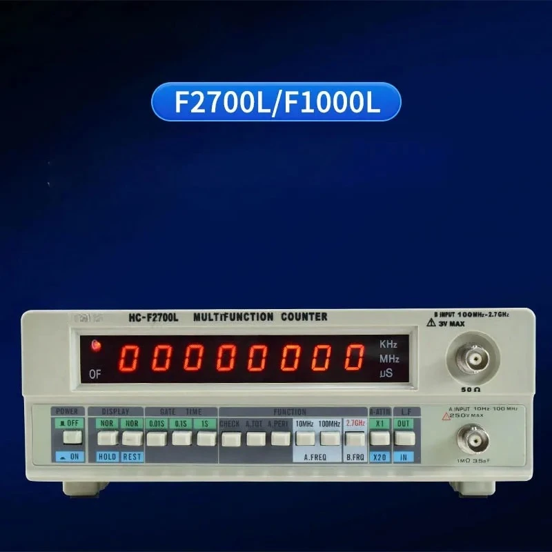 Meter 2.7G Frequency Crystal Oscillator Signal Counter Test 8 Led Display Hc-F2700L