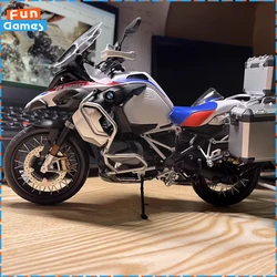1/9 MENG Bmw Motorcycle R 1250 Gs Adv Waterbird Off-Road Travel Mt-005s Assemble Figure Custom Model Children Birthday Gift