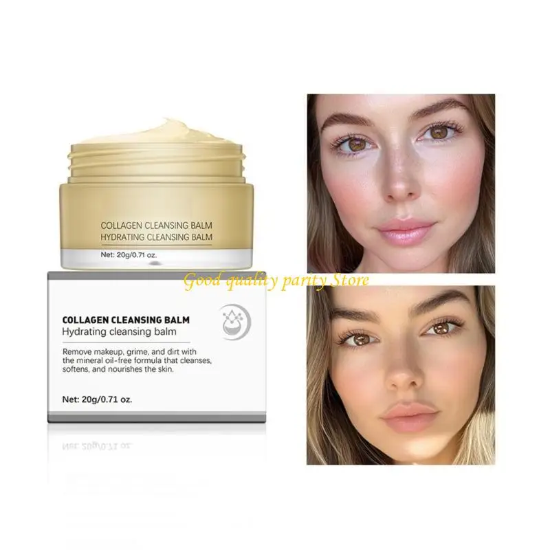 M4ya تطهير بلسم مزيل الماكياج مزيل الماكياج الوجه لا يشهد منظف الوجه الدهنية