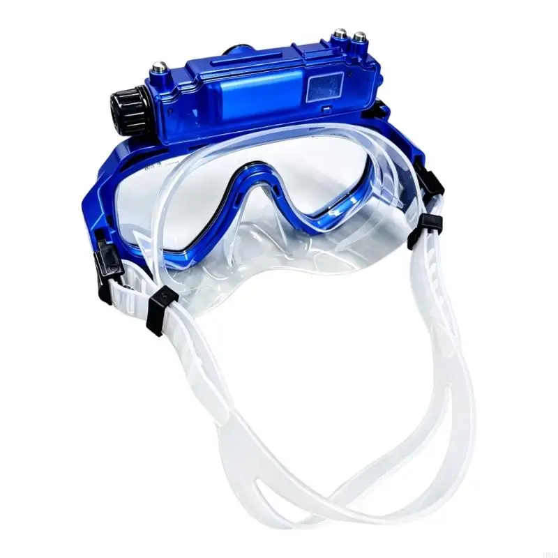 Soft Skirt Camera Mask Goggles with Clear Front for Underwater Snorkeling Use JOME