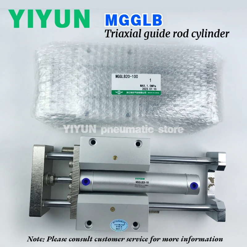 

Направляющий цилиндр MGGLB20 MGGLB25 MGGLB32 MGGLB40 MGGLB50 MGGLB63-75 100 125 150 200 250 300 350 400 500 MGG Series