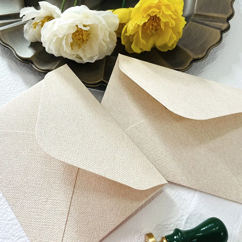 30pcs/lot 19x13cm Envelopes for Wedding Invitations Business High-grade 250g Texture Paper Stationery Supplies Storage Bag