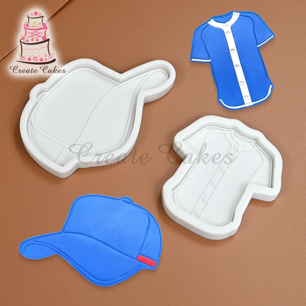 T-shirt Hat Silicone Mold Sugarcraft Fondant Chocolate Molds Cupcake Cake Decorating Tools Kitchen Bakeware DIY Resin Clay Mould