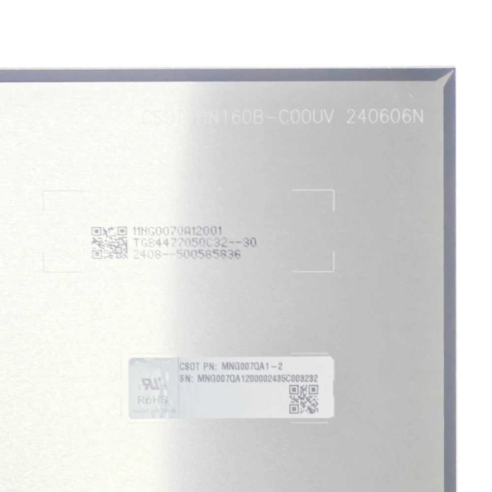 

IPS 16.0'' 40 Pin MNG007QA1-2 1920x1200 Panel Matrix Laptop LCD Screen