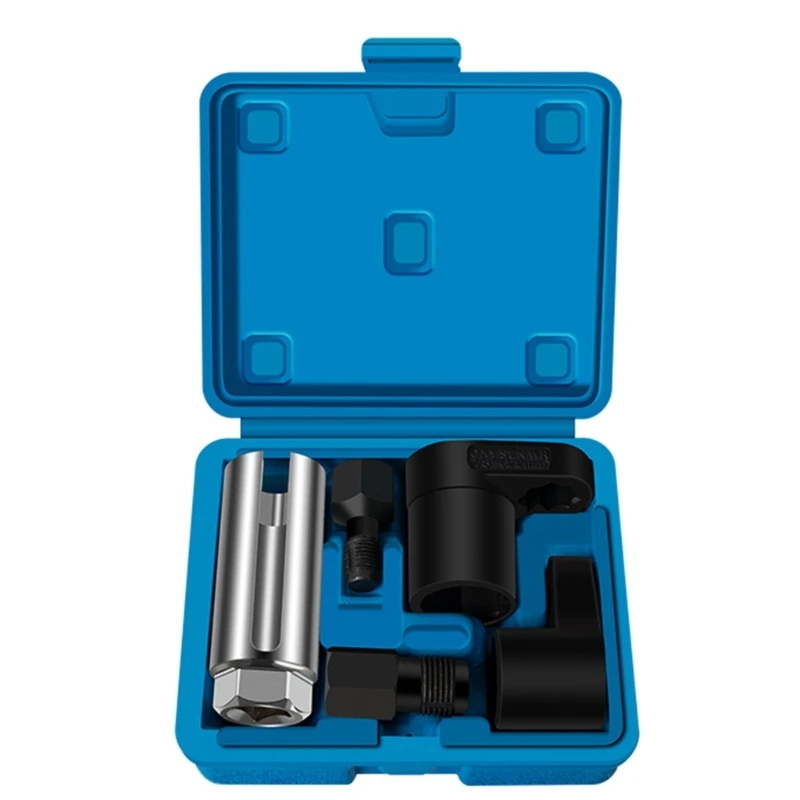 

Comprehensive 5Pcs Sensors And Thread Repair Socket Set, And 3/8" 22mm Wrench Tool For Exhaust Repair