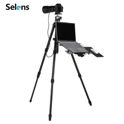 Selens Photography Notebook Pallet Holder Portable 1/4 Screw Oversized Workbench With Nonslip Tripod Hook Mouse Pad For C Stand