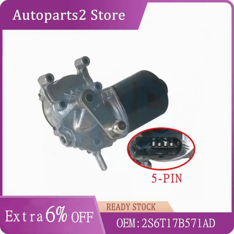 

Front Windscreen Windshield Wiper Motor LHD Cars For Ford Fiesta MK5 Fusion 2002-2012 OEM 2S6T17B571AD 2S6T17B571AC 404745