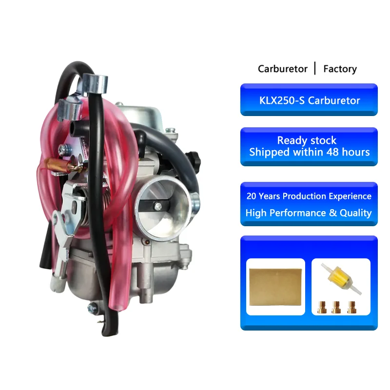 

PD33J PD33JK-9A Motorcycle Carburetor For Kawasaki KLX250 KLX250S KLX250SF 2009-2014 Motorcycle Scooter ATV Moped Carburetor