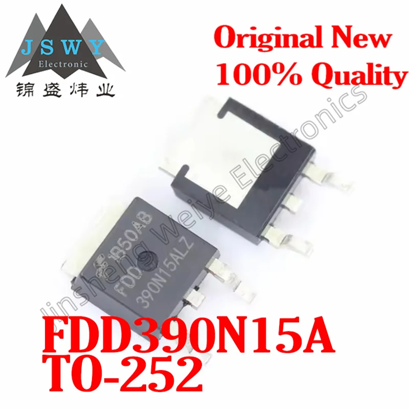 

(10/50pcs) FDD390N15A TO-252/1 N-channel/150V26A/New Original Stock Electronics