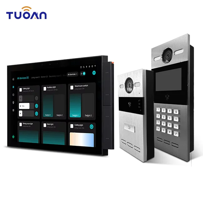 2026 New Style 10 Inch Multi Function Smart Home Zigbee Gateway tu ya Smart Home Control System Support APP Control