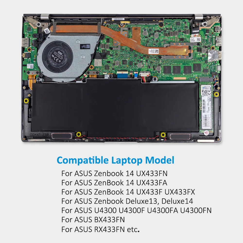 Kings ener c31n1811 laptop akku für asus bx433fn UX433FN-2S für zenbook 14 ux433f UX433FA-A5046R 0b200-03080000 4335mah