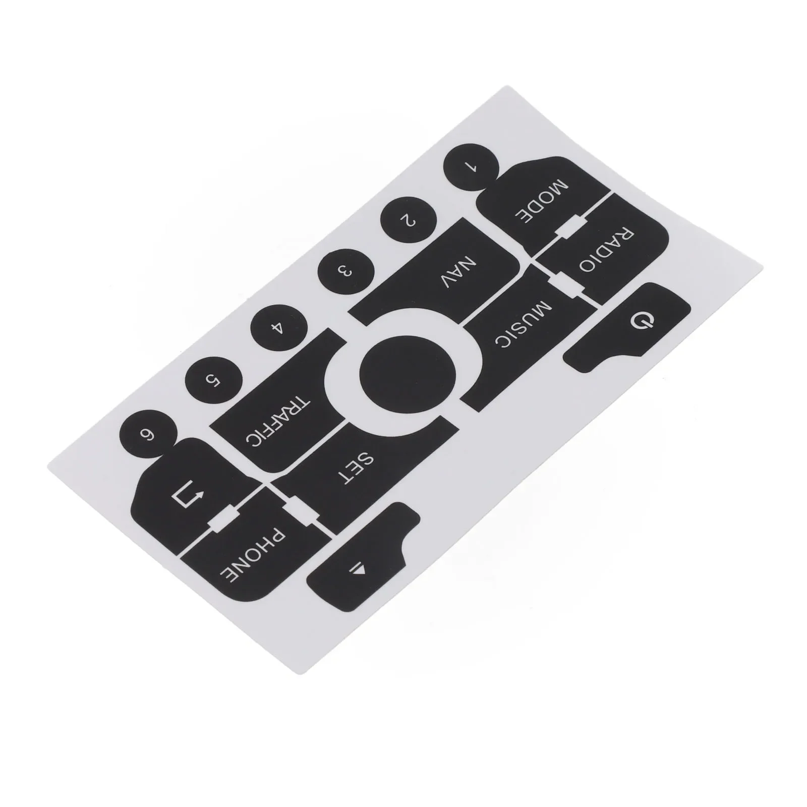 Car Button Repair Button Repair Decal High Grade Vinyl High Quality Material Practical To Use Sunlight Resistant For 308