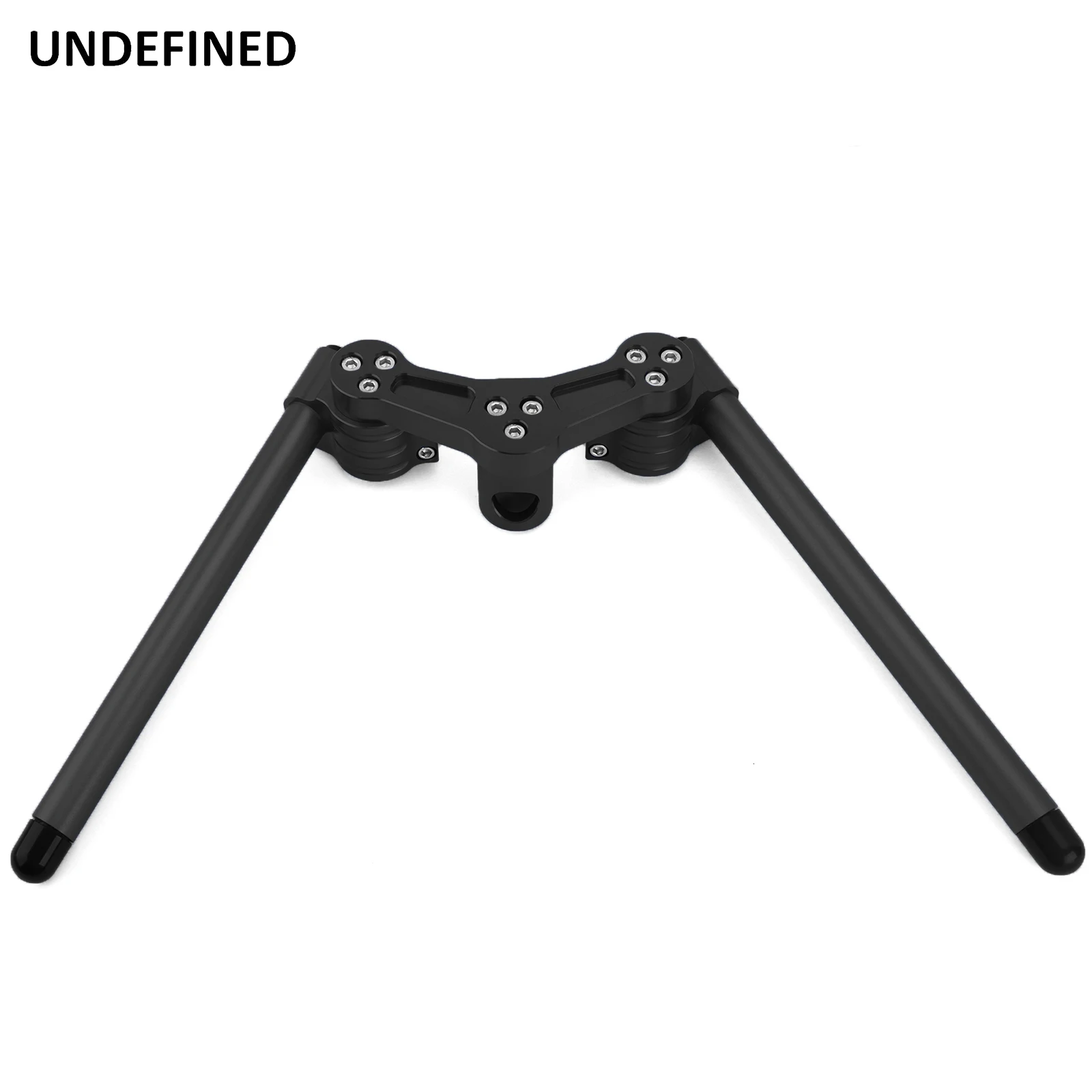 Motorcycle Black Handlebar Adjustable For Honda Ruckus Zoomer NPS50 Handle Bars Modified Parts Moto Accessories CNC Aluminum