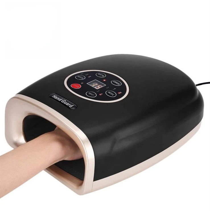 European and American best-selling wireless hand massager with heat massager finger palm massager to relieve fatigue