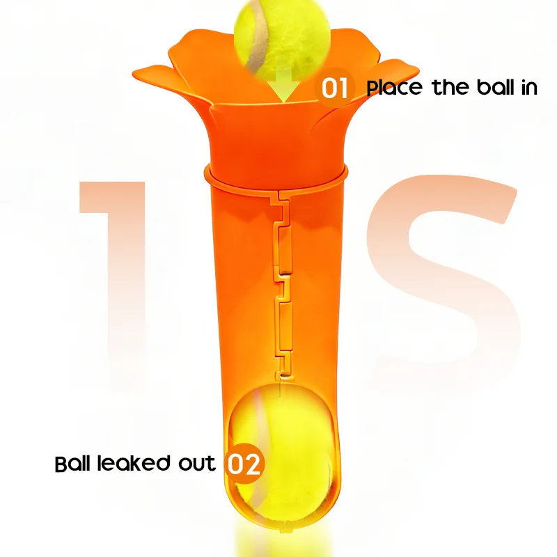 Pet automatic pitching machine interactive feeder tennis launch toy for dogs and cats