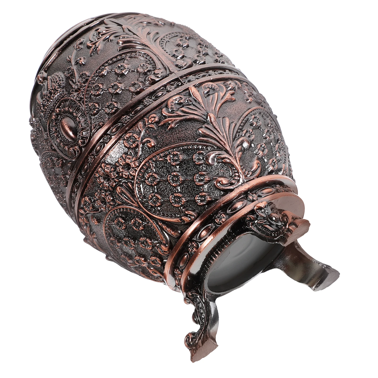 

Toothpick Holder Vintage Zinc Alloy Press-type Dispenser Small Size Portable Kitchen Living Room Toothpick Box Container