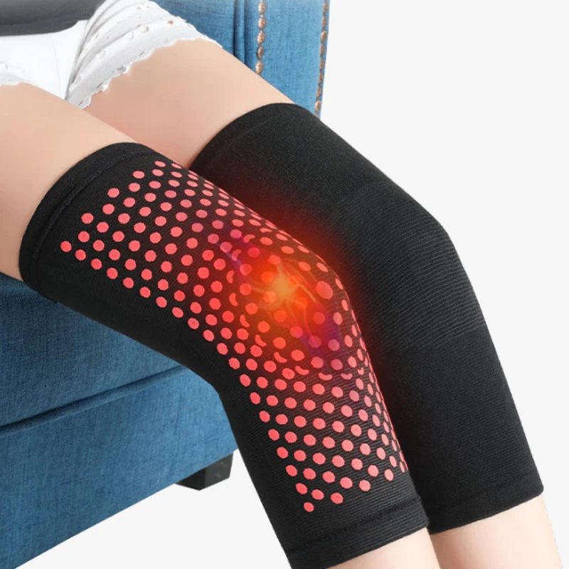 Selbst Heizung Knie Hülse Wermut Joint Schmerzen Kneepads Sport Arthritis Nylon Elastische Komfortable Schützen Bein Heizung Knie Ärmeln