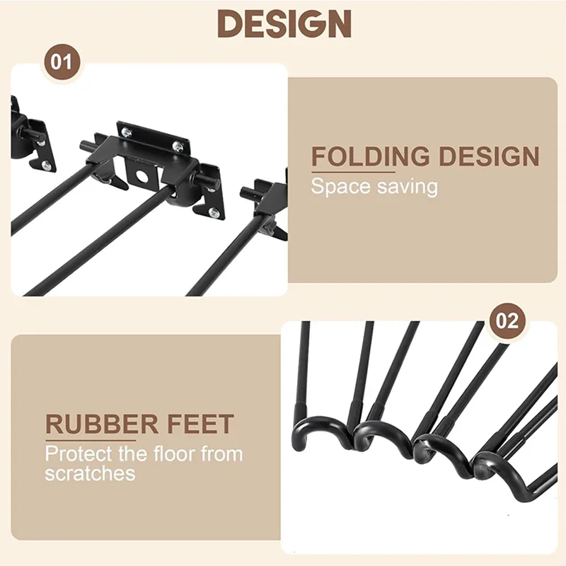 4pcs Folding Table Legs Duty Metal Table Legs Set Folding Furniture Foldable Laptop Coffee Table Replacement Bed Cabinet