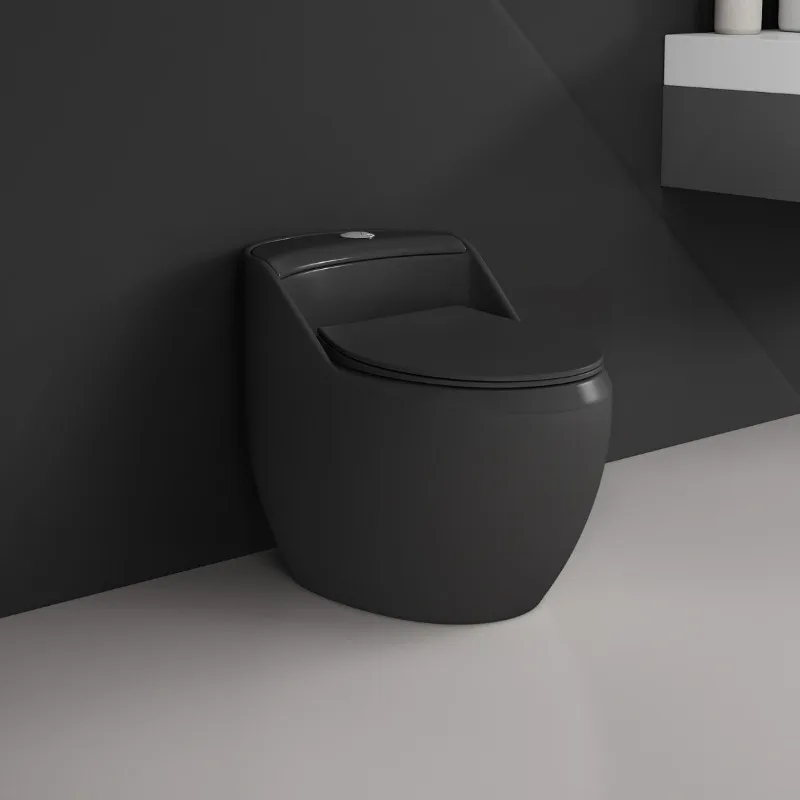 Toilet Manufacturers Wholesale Sanitary Ware Bathroom New One-piece Super Swirl Siphon Type Personalized Engineering Household