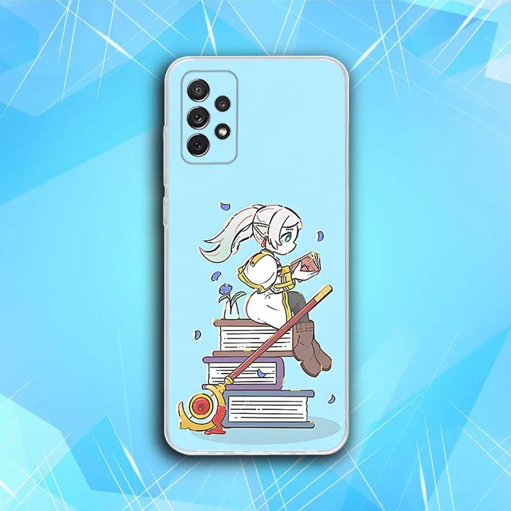 S-Sousou No F-Frieren Phone Case For Samsung S30,23,21,22,20, FE lite,S10,9,8,7 PIus Note20ultra Soft Transparent