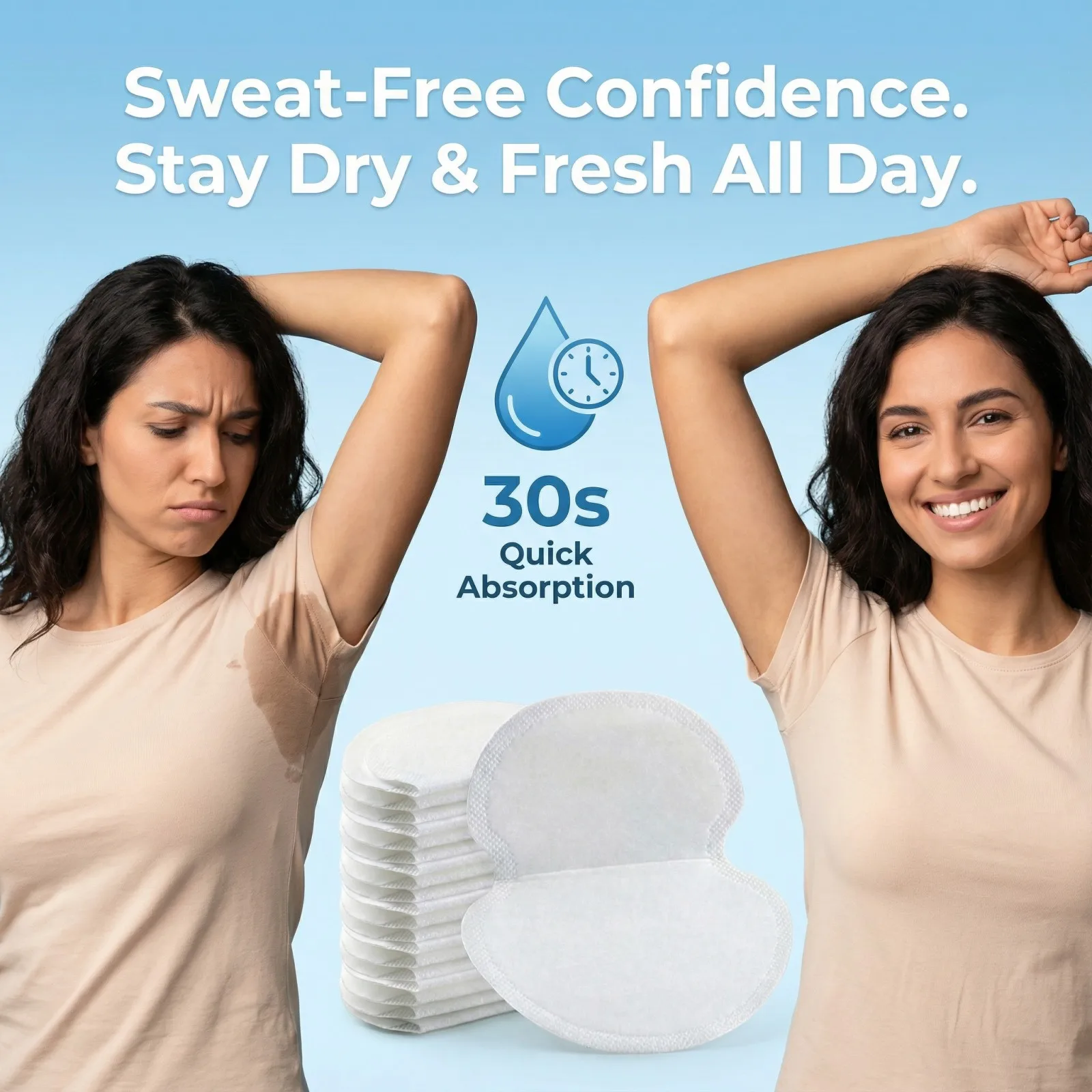 

50/300 шт., наклейки для платья подмышки, подушечки для подмышек, подушечки для пота, дезодорант, нашивка для мужчин и женщин, наклейки, подушечки против пота