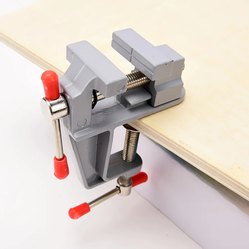 Aluminum Mini Table Clamp Small Bench Vice Jeweler Hobby Clamps DIY Mold Craft Repair Tool Portable Work Bench Screw Vise