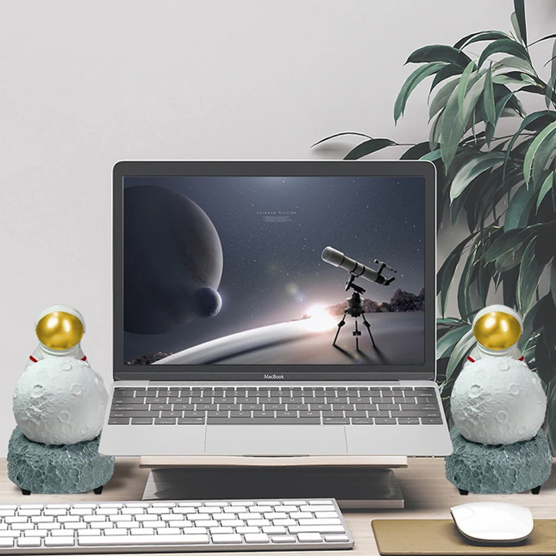 Uthai-女性の宇宙飛行士のスピーカー,Bluetooth付きのポータブルスピーカー,モダンな誕生日プレゼントに最適