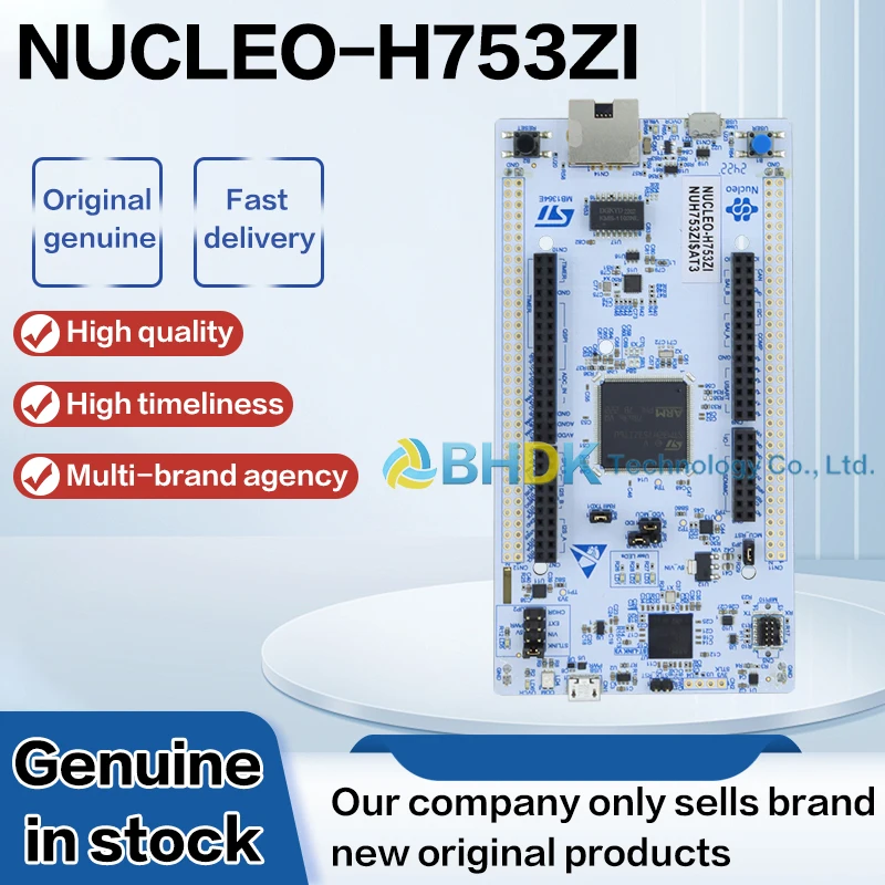 FOR ST NUCLEO-H753ZI NUCLEO-H755ZI-Q Board STM32H753ZIT6 Cortex-M7 480MHz 2MB Flash 1MB RAM Ethernet USB