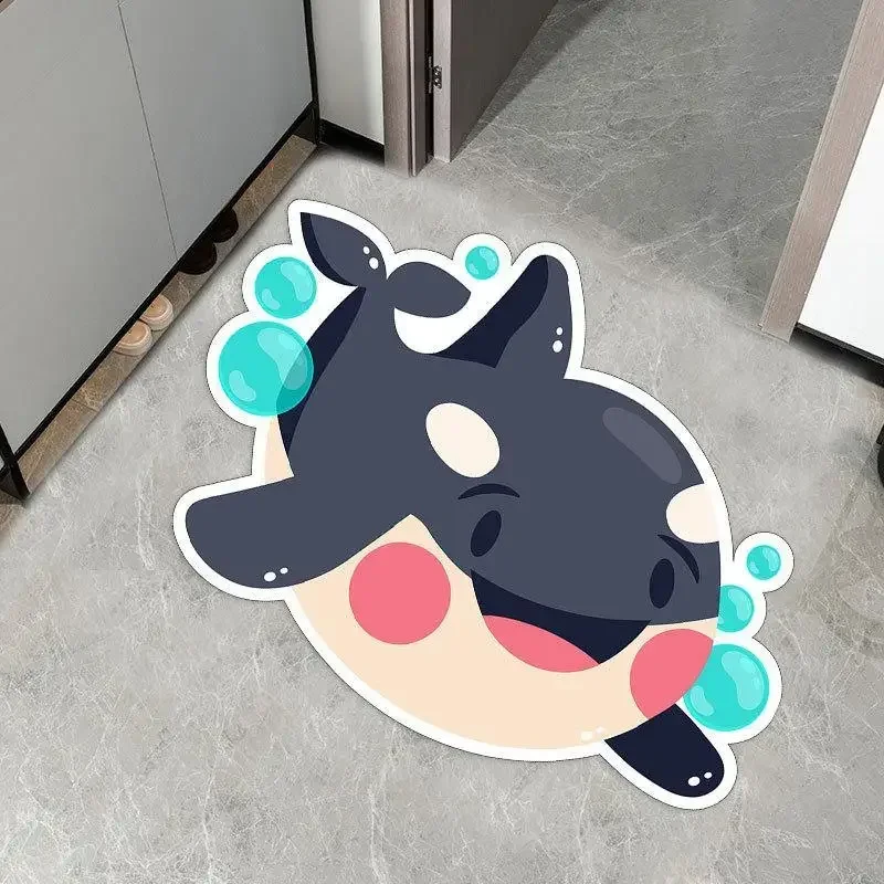 Cute Decorate Stickers Floor Wallpaper Wear-resisting Mall School Living Room Hall Office Hole Filling Decoration Poster Wall De