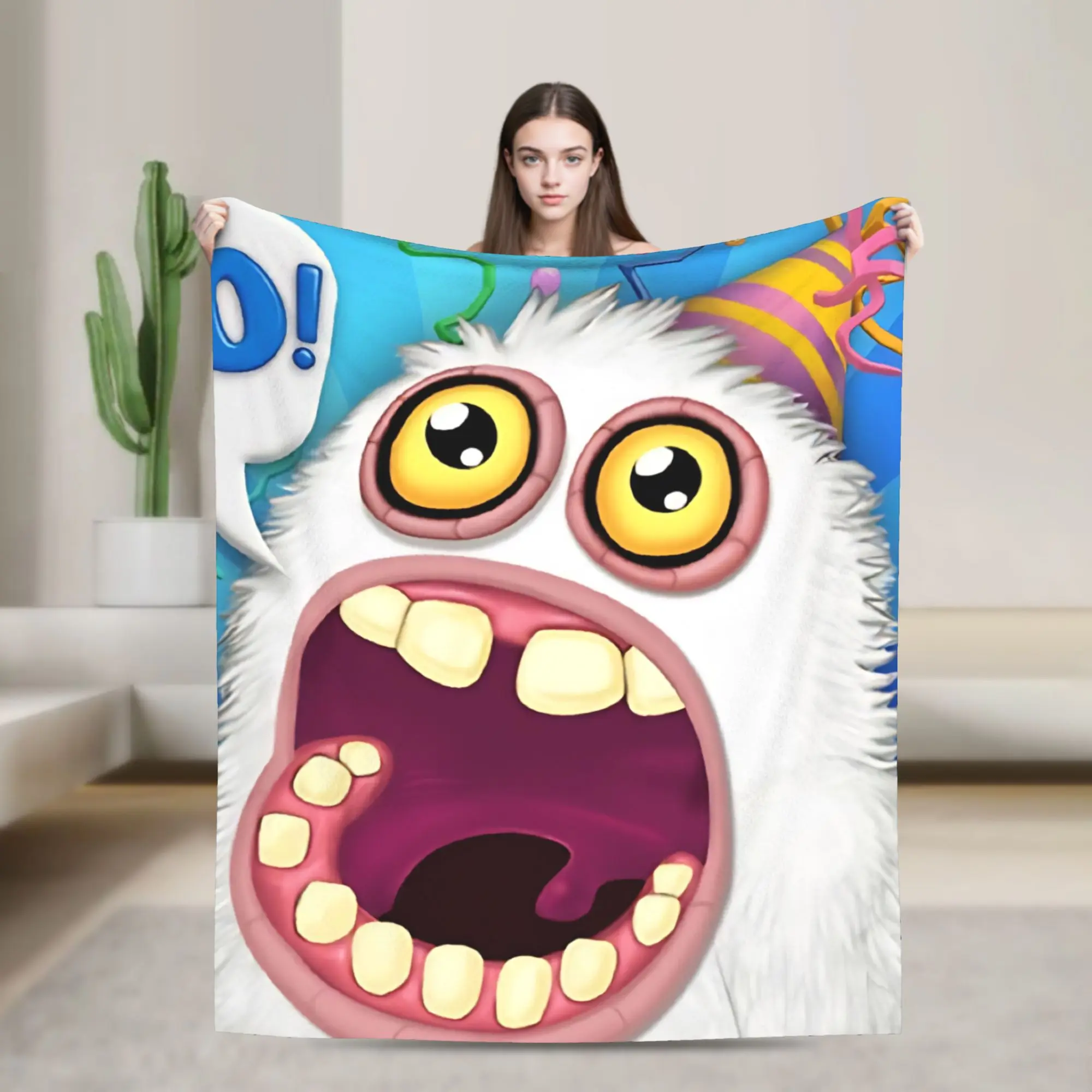 Warm Blankets Picnic My Singing  Best Monsters Bedding Throws  Flannel Bedspread For Outdoor Graphic Sofa Bed Cover