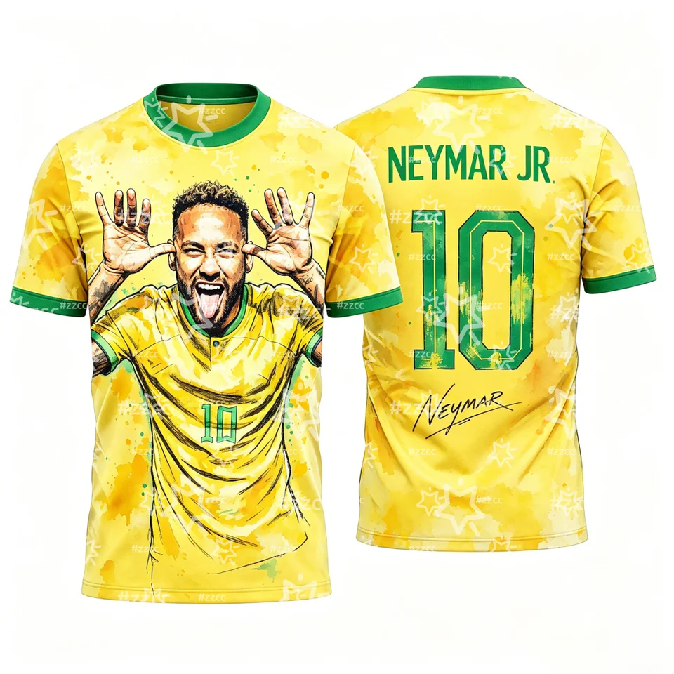 2026年ネイマール・ジュニア ブラジル代表サッカーユニフォーム 試合