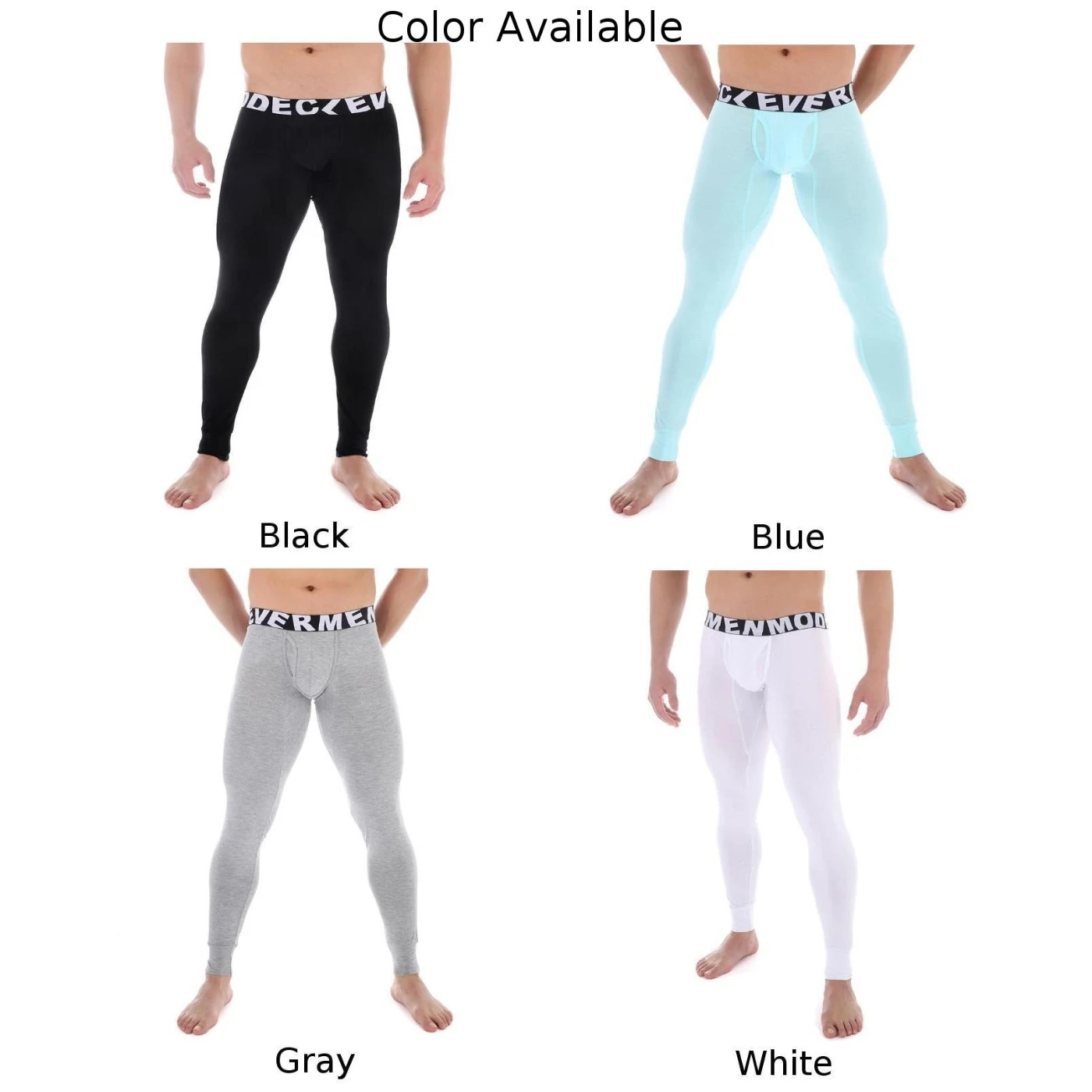 Men Thermal Underwear Legging Tight Winter Warm Long John Low Waist Underpants Leggings For Men Winter Thermo Underwears