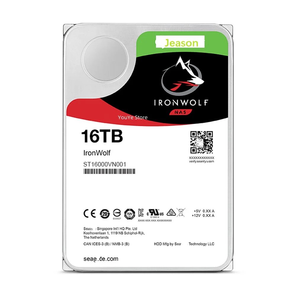 NEW  IronWolf NAS 16TB 3.5